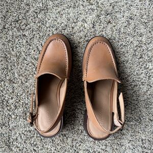 Madewell Leather Loafers - Brand new!